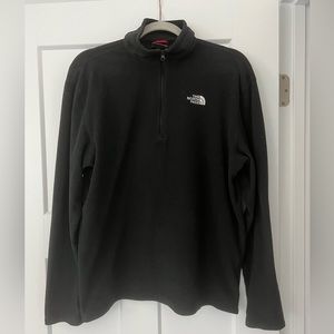 Mens north face 1/4 zip